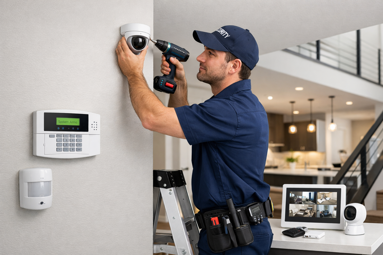 Residential system installation and setup